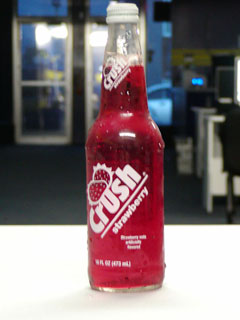 This drink is extremely girly, despite it being the colour of blood.
