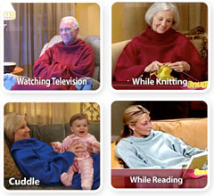 Not Shown: Pooping while wearing a Snuggie and nothing else.