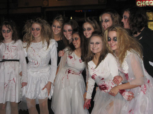 Zombie backup dancers.  No matter how many times I say it, it still doesn't sound right.